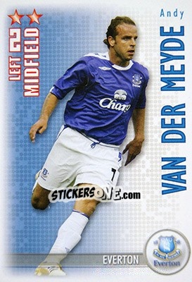 Sticker Andy Van Der Meyde - Shoot Out Premier League 2006-2007 n. 120 - Magicboxint