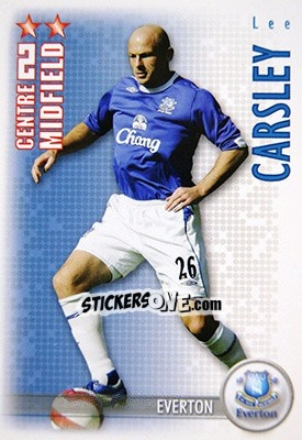 Sticker Lee Carsley - Shoot Out Premier League 2006-2007 - Magicboxint