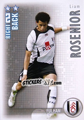 Cromo Liam Rosenior - Shoot Out Premier League 2006-2007 - Magicboxint