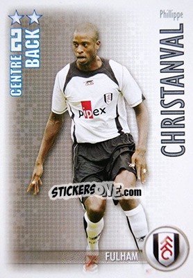 Sticker Phillippe Christanval - Shoot Out Premier League 2006-2007 - Magicboxint