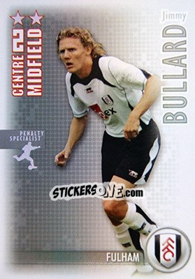 Sticker Jimmy Bullard - Shoot Out Premier League 2006-2007 - Magicboxint