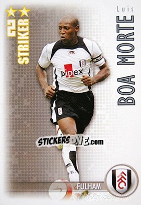 Sticker Luis Boa Morte - Shoot Out Premier League 2006-2007 n. 141 - Magicboxint
