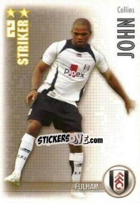 Sticker Collins John - Shoot Out Premier League 2006-2007 - Magicboxint
