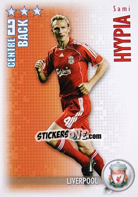 Cromo Sami Hyypia - Shoot Out Premier League 2006-2007 n. 147 - Magicboxint