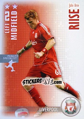 Sticker John Arne Riise - Shoot Out Premier League 2006-2007 - Magicboxint