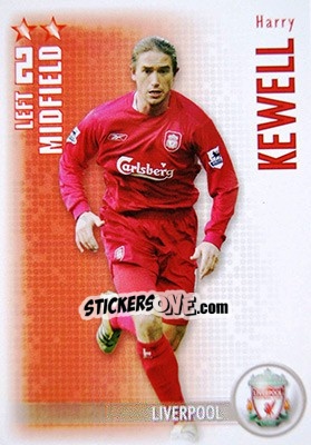 Sticker Harry Kewell - Shoot Out Premier League 2006-2007 n. 157 - Magicboxint