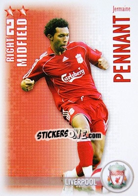 Sticker Jermaine Pennant - Shoot Out Premier League 2006-2007 n. 158 - Magicboxint