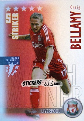 Sticker Craig Bellamy - Shoot Out Premier League 2006-2007 n. 161 - Magicboxint