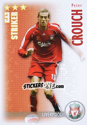 Sticker Peter Crouch - Shoot Out Premier League 2006-2007 n. 162 - Magicboxint