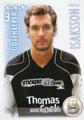 Sticker Andreas Isaksson - Shoot Out Premier League 2006-2007 - Magicboxint