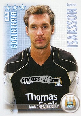Sticker Andreas Isaksson - Shoot Out Premier League 2006-2007 n. 164 - Magicboxint