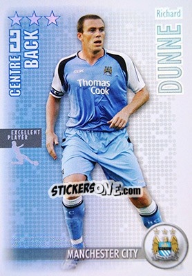 Sticker Richard Dunne - Shoot Out Premier League 2006-2007 - Magicboxint