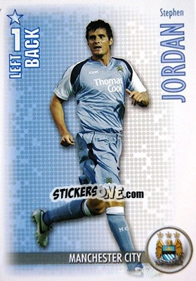 Sticker Stephen Jordan - Shoot Out Premier League 2006-2007 - Magicboxint