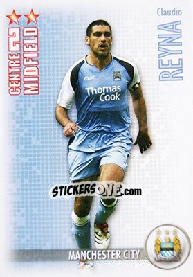 Cromo Claudio Reyna - Shoot Out Premier League 2006-2007 - Magicboxint