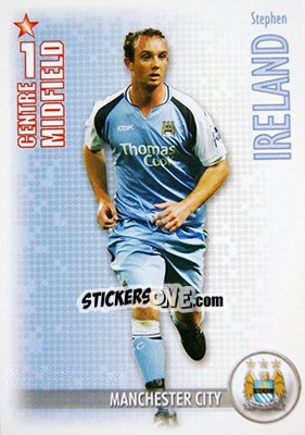 Sticker Stephen Ireland - Shoot Out Premier League 2006-2007 - Magicboxint