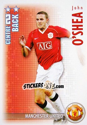 Figurina John O'Shea - Shoot Out Premier League 2006-2007 - Magicboxint