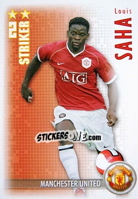 Sticker Louis Saha - Shoot Out Premier League 2006-2007 n. 197 - Magicboxint