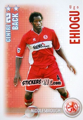 Sticker Ugo Ehiogu - Shoot Out Premier League 2006-2007 - Magicboxint
