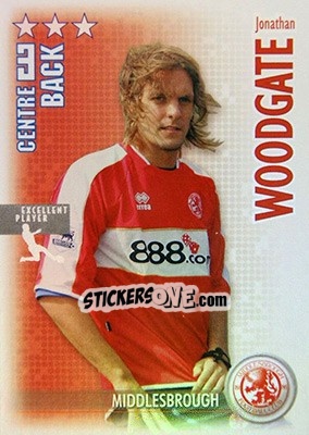 Sticker Jonathan Woodgate - Shoot Out Premier League 2006-2007 - Magicboxint