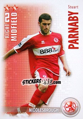 Sticker Stuart Parnaby - Shoot Out Premier League 2006-2007 - Magicboxint