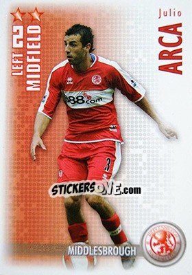 Sticker Julio Arca - Shoot Out Premier League 2006-2007 - Magicboxint