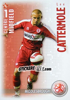 Sticker Lee Cattermole - Shoot Out Premier League 2006-2007 - Magicboxint