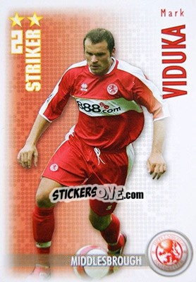 Sticker Mark Viduka - Shoot Out Premier League 2006-2007 - Magicboxint