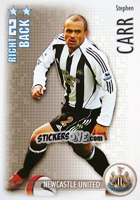 Sticker Stephen Carr - Shoot Out Premier League 2006-2007 n. 218 - Magicboxint