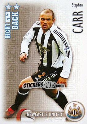 Cromo Stephen Carr - Shoot Out Premier League 2006-2007 - Magicboxint