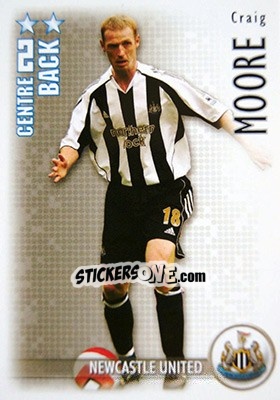Sticker Craig Moore - Shoot Out Premier League 2006-2007 - Magicboxint
