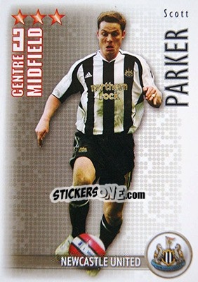 Sticker Scott Parker - Shoot Out Premier League 2006-2007 - Magicboxint