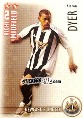 Sticker Kieron Dyer - Shoot Out Premier League 2006-2007 n. 224 - Magicboxint