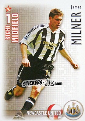 Cromo James Milner - Shoot Out Premier League 2006-2007 - Magicboxint