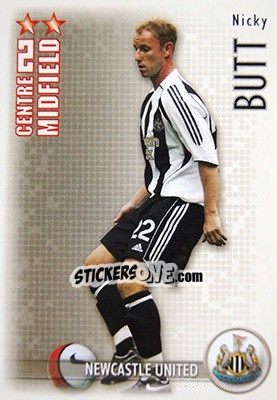 Sticker Nicky Butt - Shoot Out Premier League 2006-2007 - Magicboxint