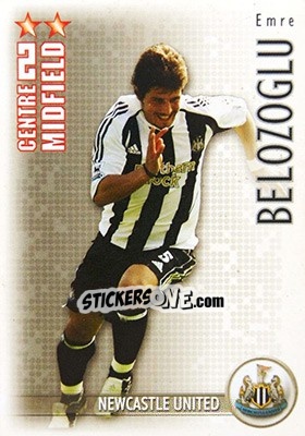 Cromo Emre Belozoglu - Shoot Out Premier League 2006-2007 - Magicboxint