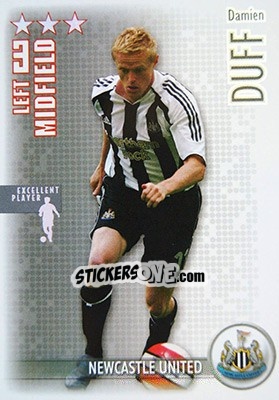 Sticker Damien Duff - Shoot Out Premier League 2006-2007 - Magicboxint
