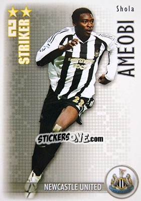 Sticker Shola Ameobi - Shoot Out Premier League 2006-2007 - Magicboxint