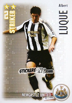 Sticker Albert Luque - Shoot Out Premier League 2006-2007 - Magicboxint