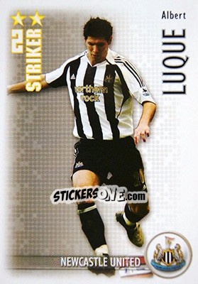 Cromo Albert Luque - Shoot Out Premier League 2006-2007 - Magicboxint