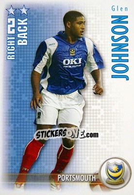 Sticker Glen Johnson - Shoot Out Premier League 2006-2007 - Magicboxint