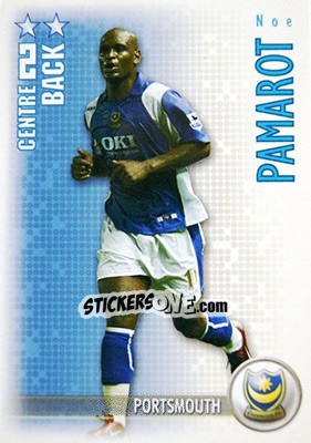Cromo Noe Pamarot - Shoot Out Premier League 2006-2007 - Magicboxint