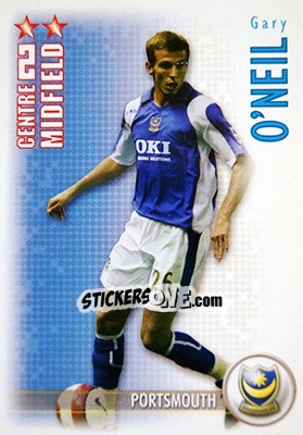 Sticker Gary O'Neil - Shoot Out Premier League 2006-2007 - Magicboxint