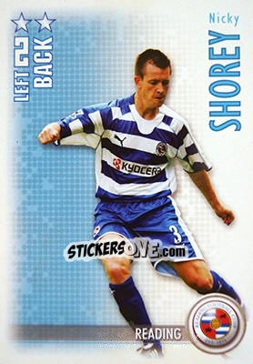 Sticker Nicky Shorey - Shoot Out Premier League 2006-2007 - Magicboxint