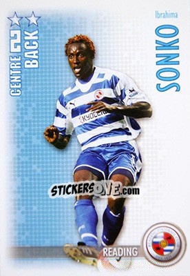 Sticker Ibrahima Sonko - Shoot Out Premier League 2006-2007 - Magicboxint