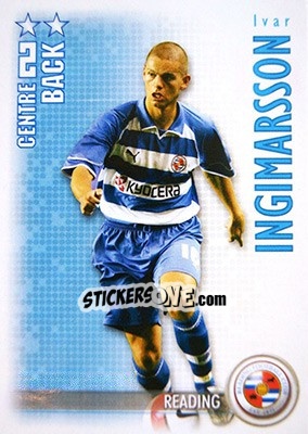 Sticker Ivar Ingimarsson - Shoot Out Premier League 2006-2007 - Magicboxint