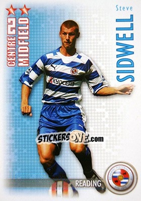 Sticker Steve Sidwell - Shoot Out Premier League 2006-2007 n. 260 - Magicboxint