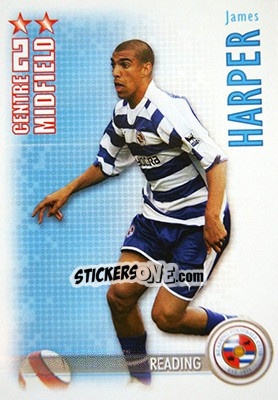 Sticker James Harper - Shoot Out Premier League 2006-2007 - Magicboxint