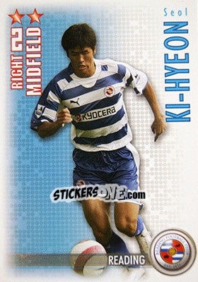 Sticker Seol Ki-Hyeon - Shoot Out Premier League 2006-2007 - Magicboxint