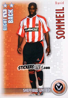 Sticker David Sommeil - Shoot Out Premier League 2006-2007 - Magicboxint