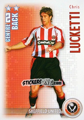 Sticker Chris Lucketti - Shoot Out Premier League 2006-2007 - Magicboxint